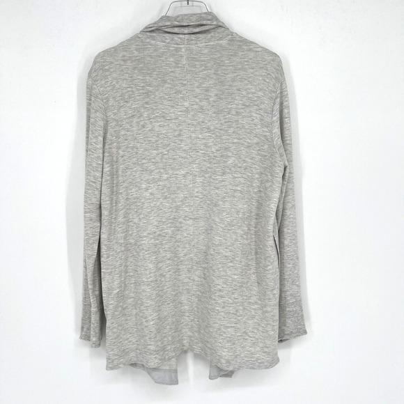 Athleta Cardigan Womens S Pranyama 2 Wrap Gray Athleisure Athletic Gym Lagom - Picture 2 of 6